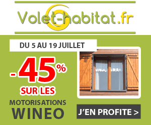 -45% sur les motorisations WINEO jusqu'au 19/07 !